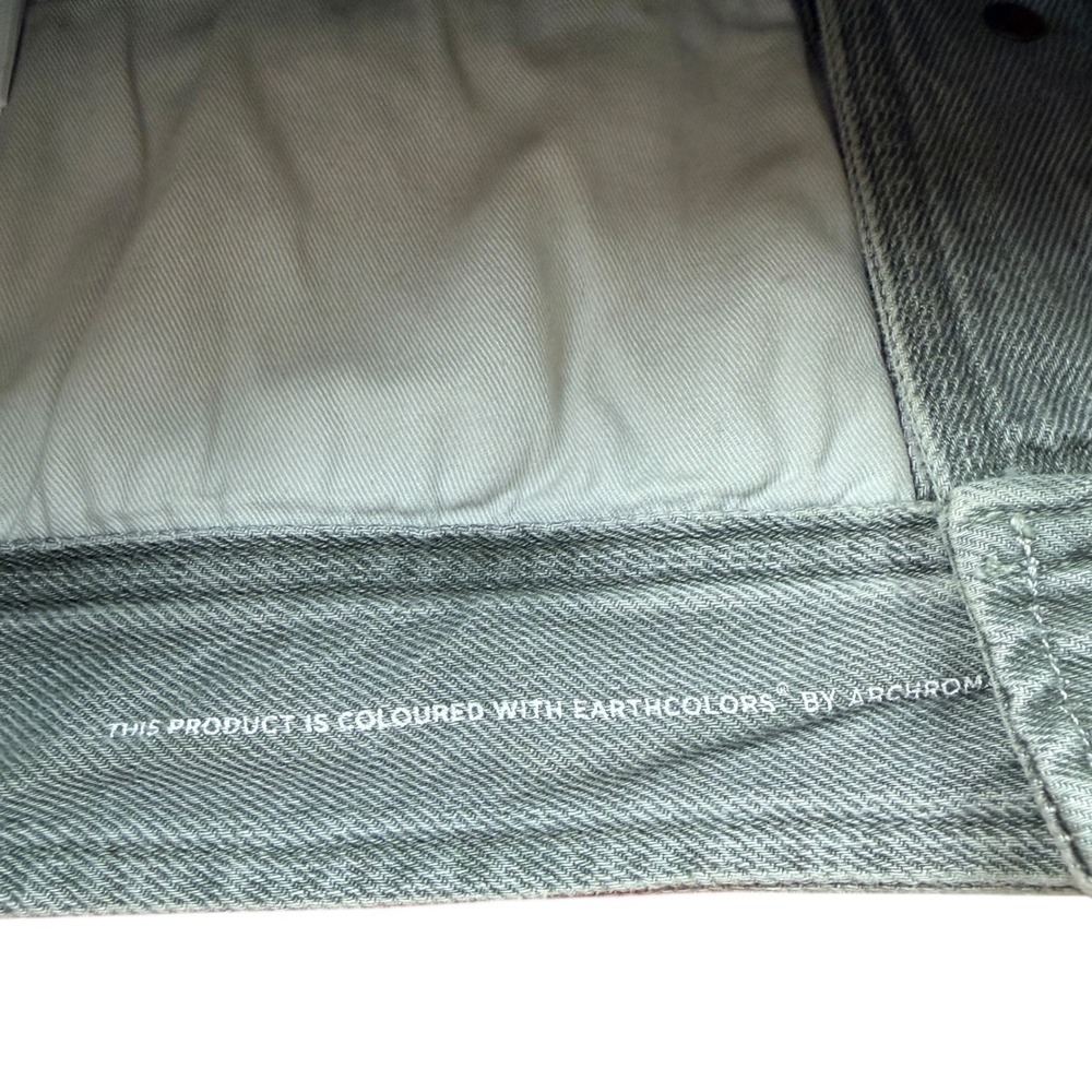 G Star Raw Men Denim Jacket Grey Slim Fit Trucker Style Size Medium - Picture 4 of 9